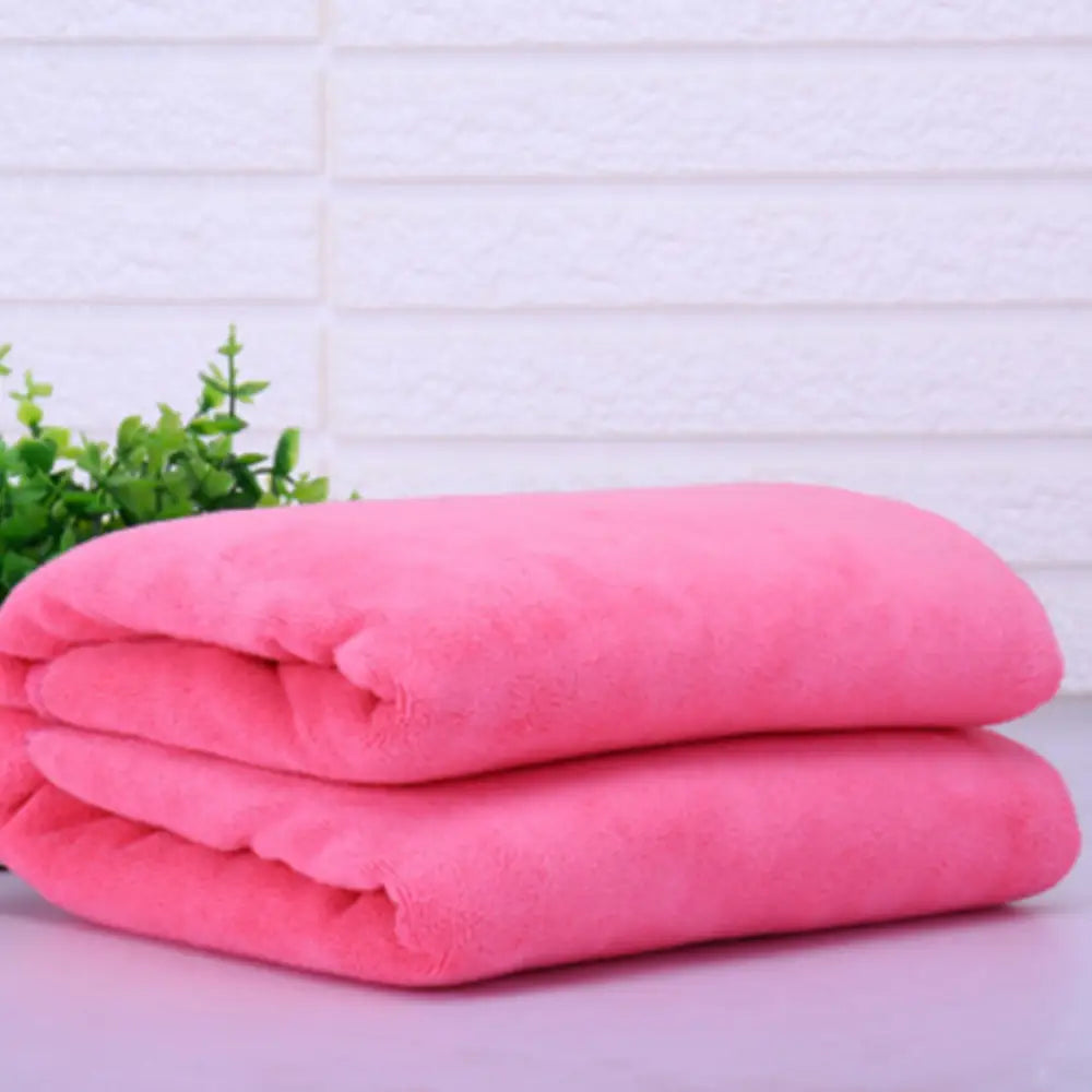 Serviette microfibre 150x200 - Rose foncé