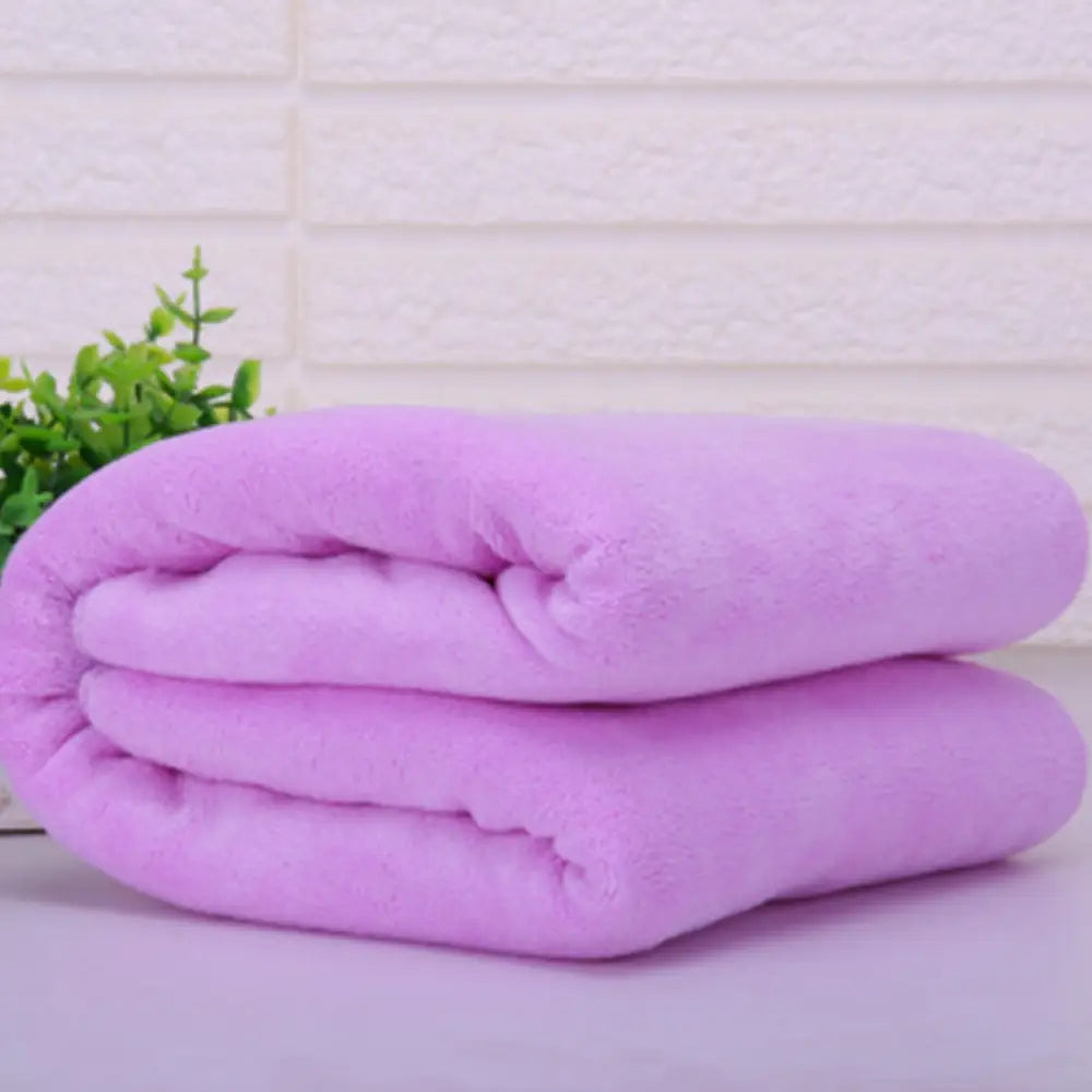 Serviette microfibre 150x200 - Violet clair