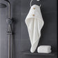 Serviette microfibre blanche
