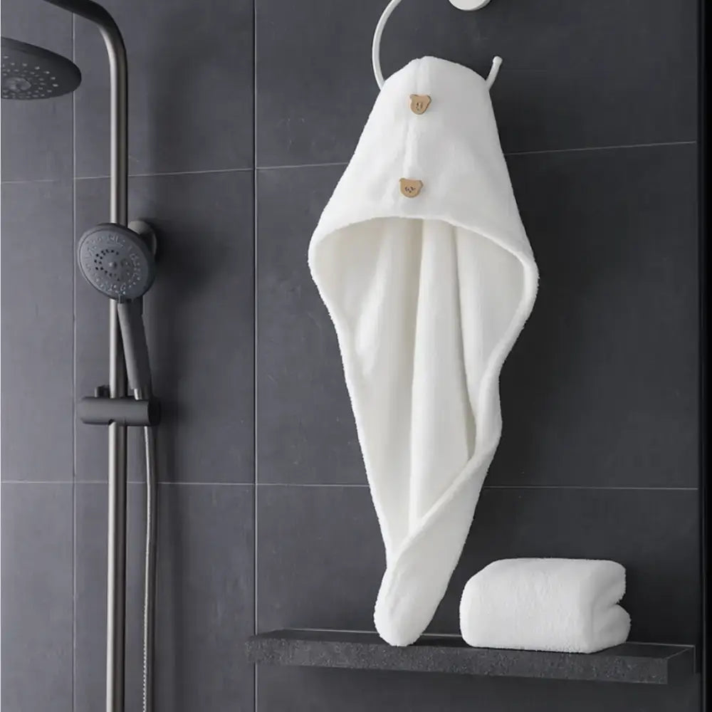 Serviette microfibre blanche