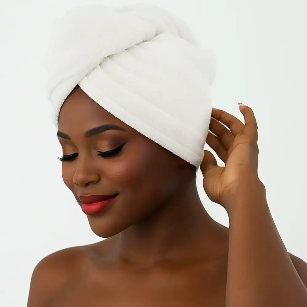 Serviette microfibre blanche