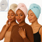 Serviette microfibre cheveux crépus - Petite boite à gaufre / Bleu