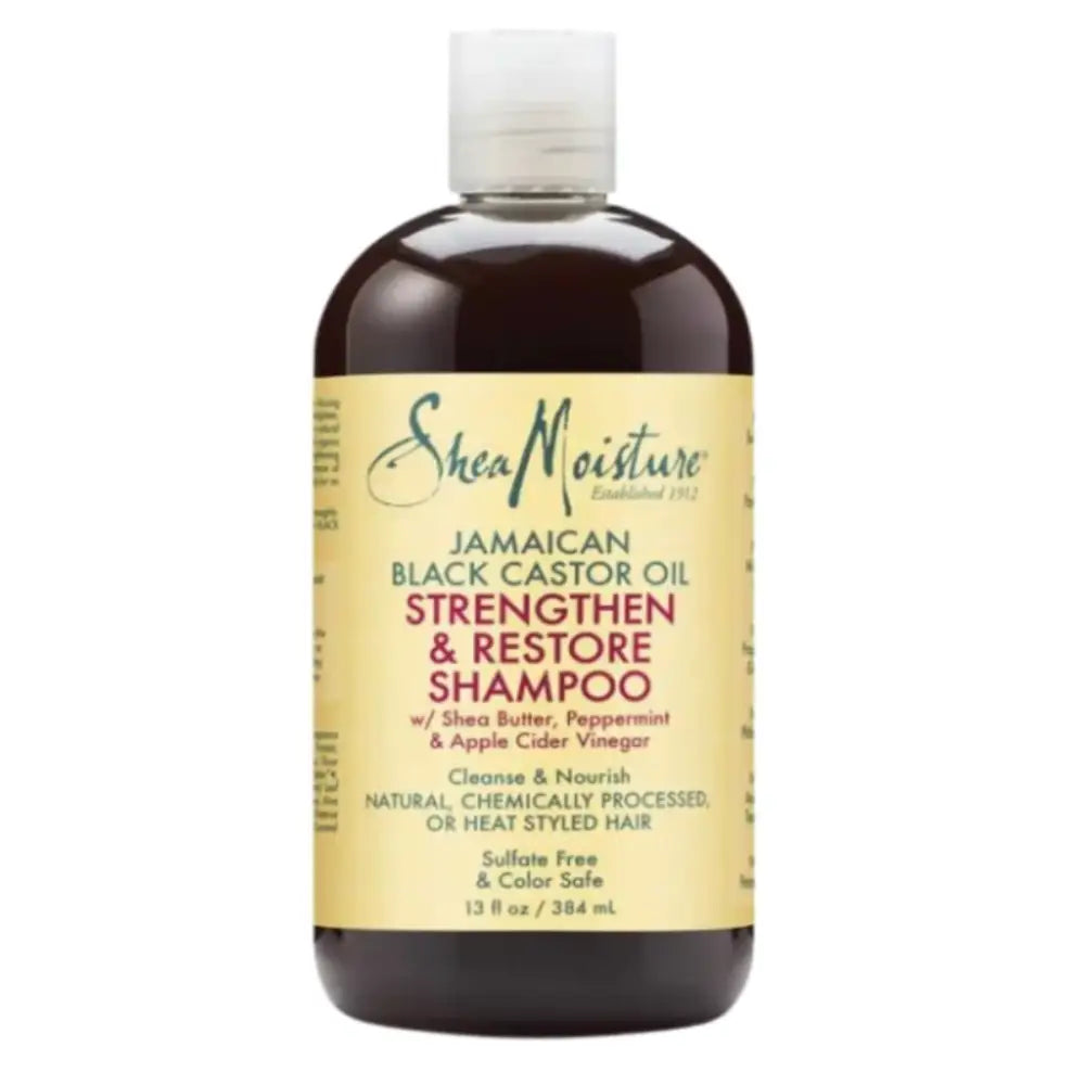 SHAMPOING FORTIFIANT ET RÉPARATEUR - JAMAICAN BLACK CASTOR OIL - SHEA MOISTURE