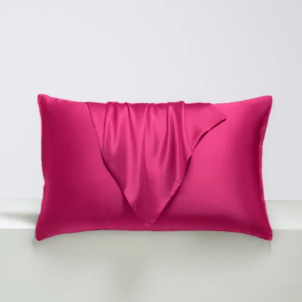 Taie d’oreiller 70x50 - Rose rouge