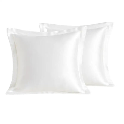 Taie d’oreiller carré blanc - 50 - 50 cm