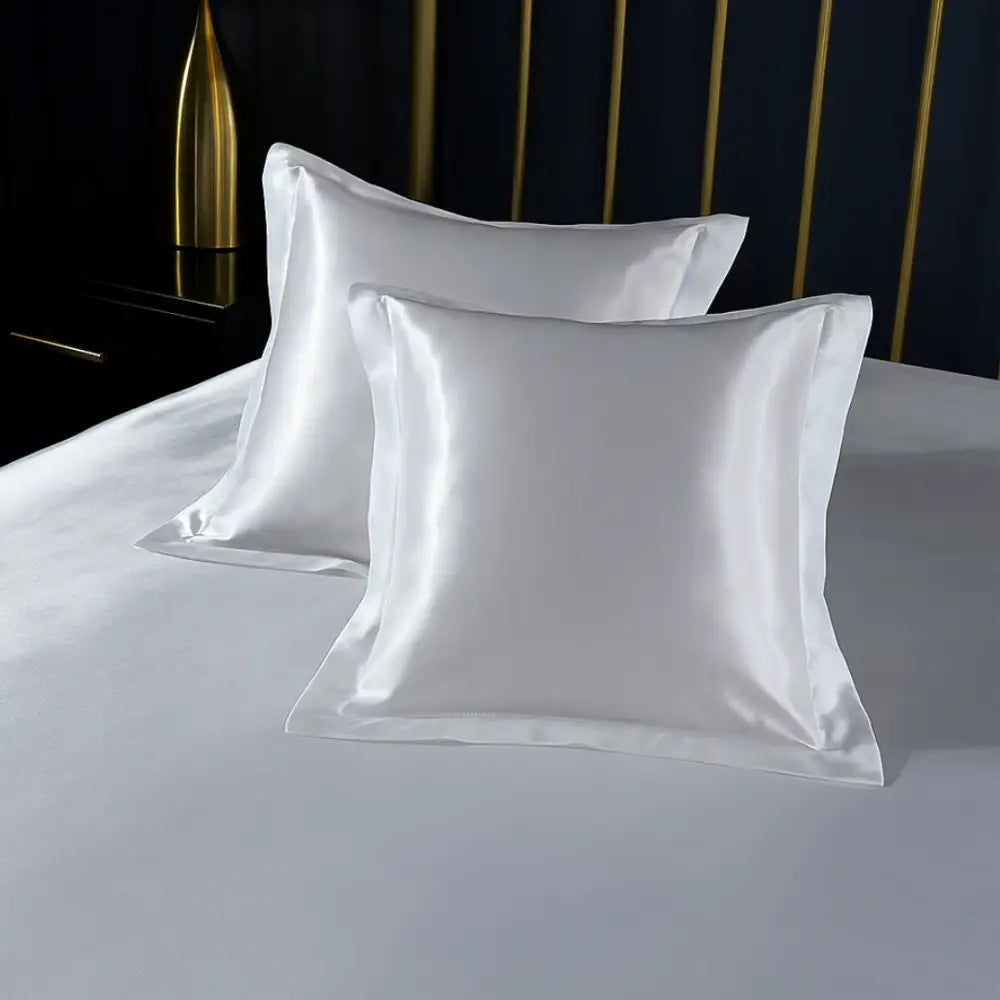 Taie d’oreiller carré blanc - 50 - 50 cm