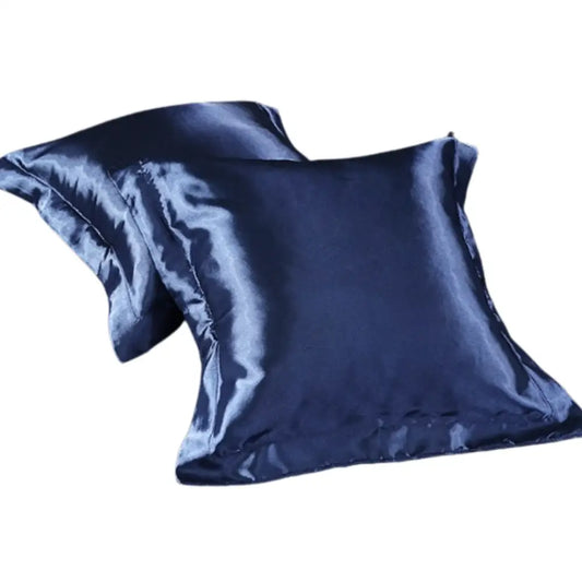 Taie d’oreiller carrée - Bleu marine