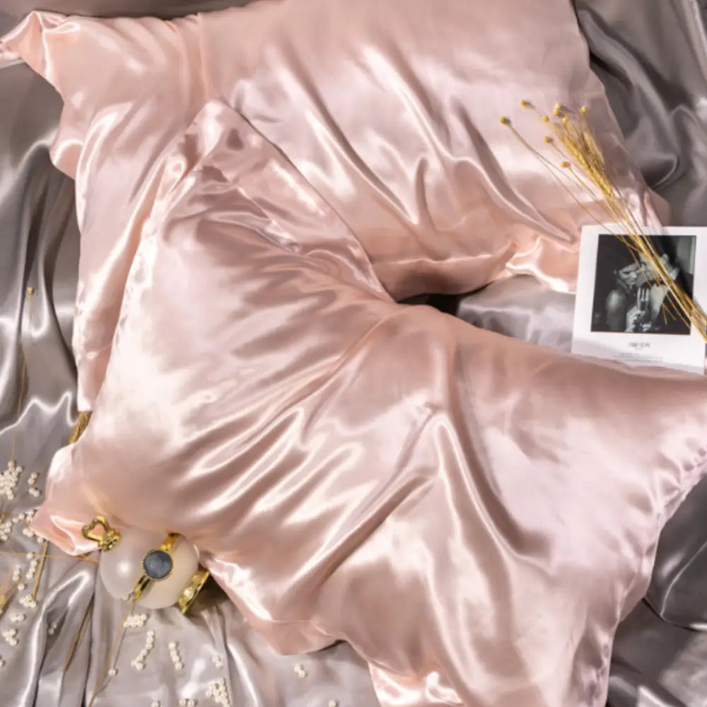 Taie d’oreiller en satin bienfaits - Jade