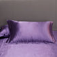 Taie d’oreiller en satin bienfaits - Violet