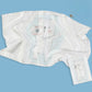 Taie oreiller bebe - Blanc / Animaux / 30 - 50 cm